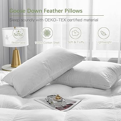Goose Feather Down Pillows Goose Feather Down Pillows